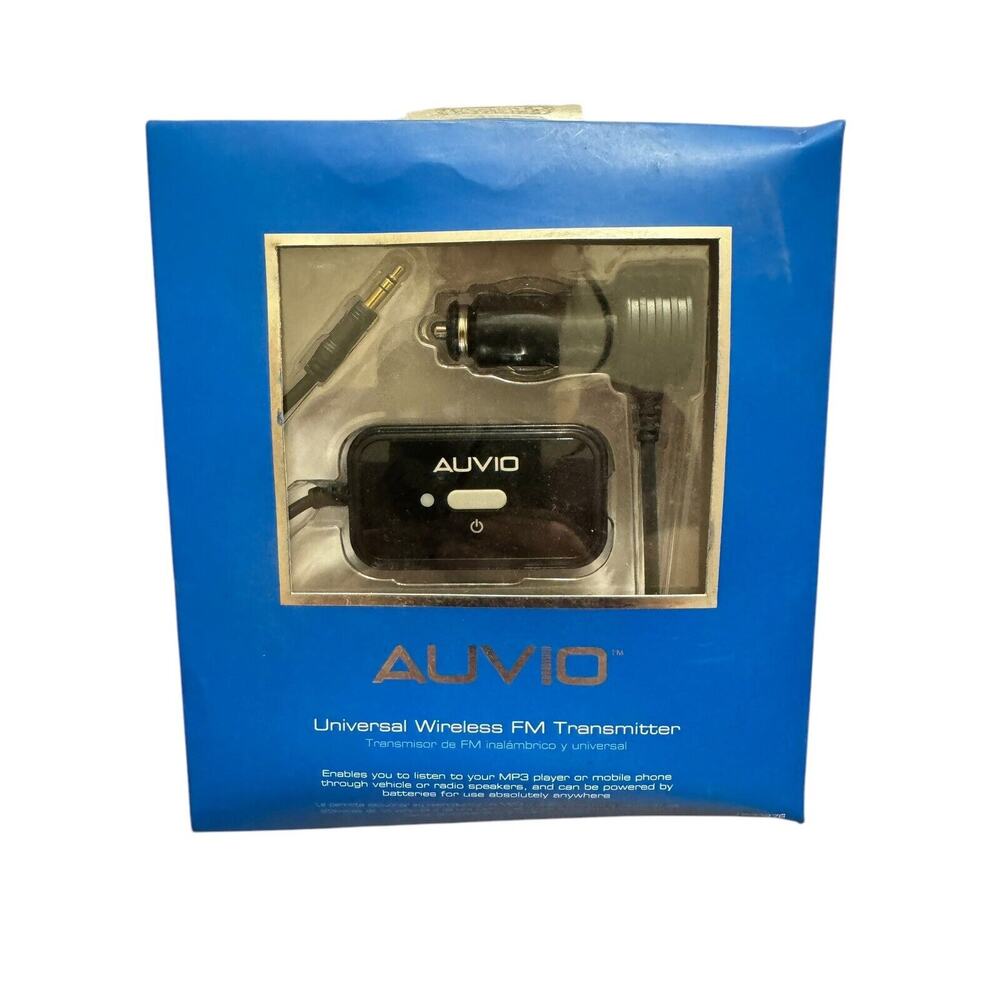 Auvio Universal Wireless FM Transmitter - 1200876 - BRAND NEW IN BOX